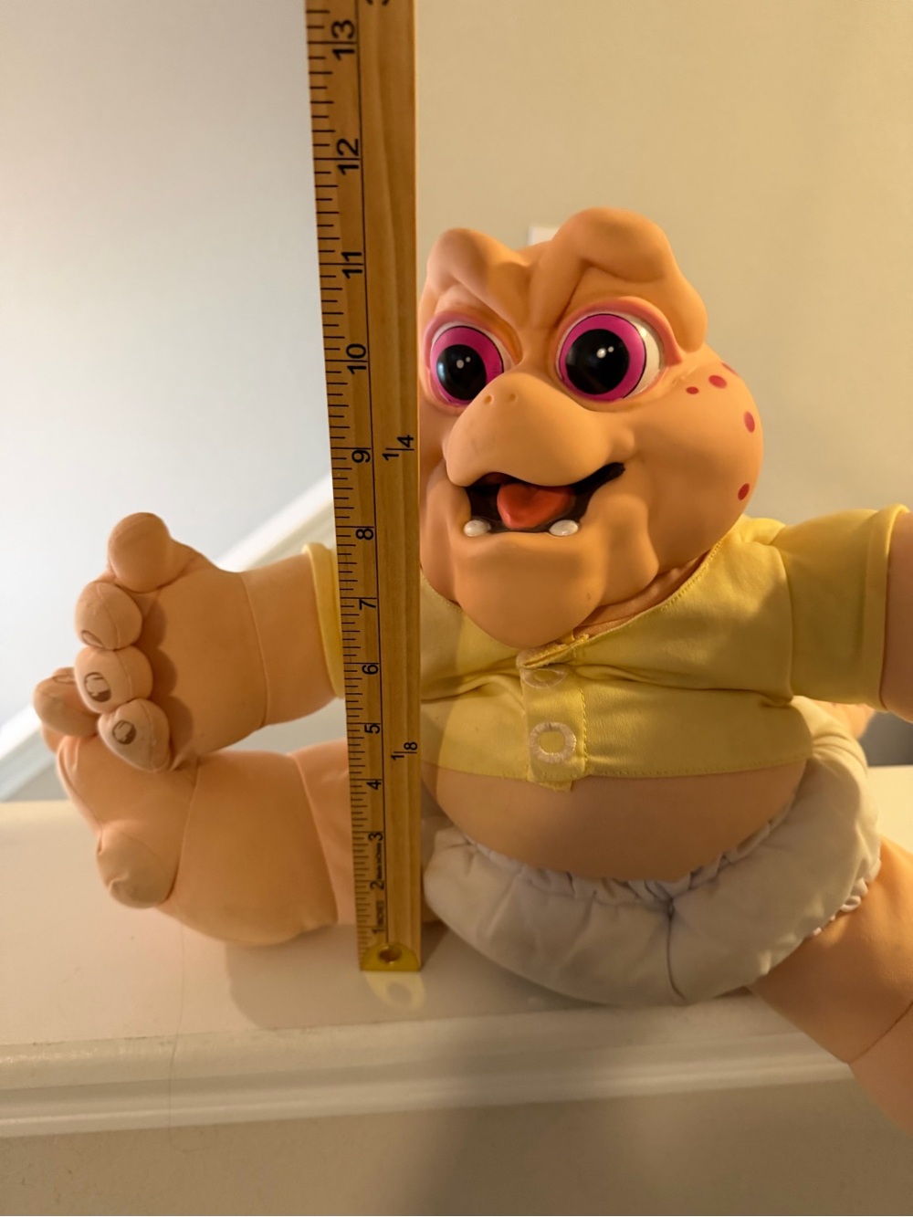 Rare Vintage Baby Sinclair Talking Plush Dinosaurs TV Show Working Sound 90s Toy - Picture 13 of 14